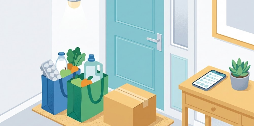 Walmart delivery and household essentials, representing a membership that may or may not still fit your weekly routine