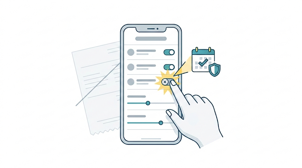 A Walmart membership settings screen, representing the process of canceling a subscription before it renews again